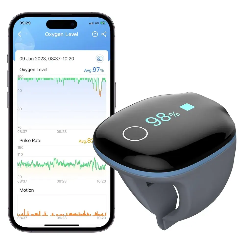 O2Ring و اپلیکیشن ViHealth